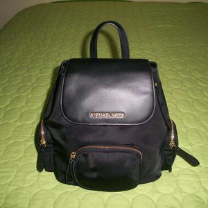 Michael Kors Black Mini Backpack